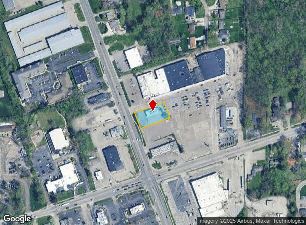  7215 Michigan Rd, Indianapolis, IN Parcel Map