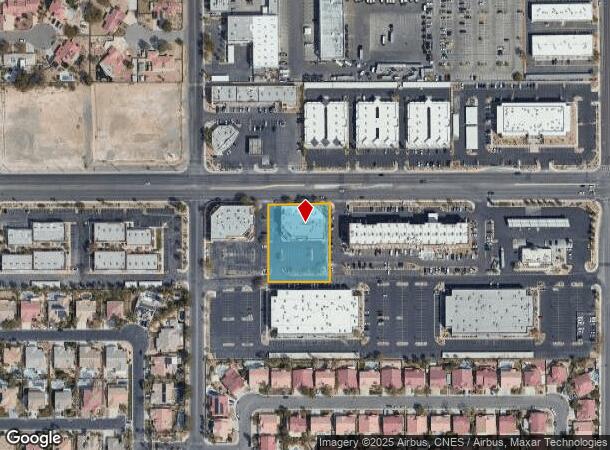  319 E Warm Springs Rd, Las Vegas, NV Parcel Map