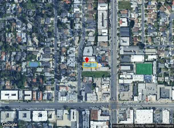  6444 Mammoth Ave, Van Nuys, CA Parcel Map