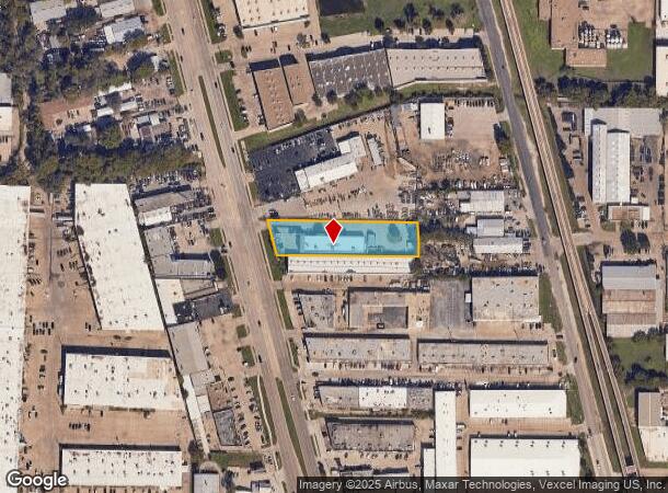  11464 Harry Hines Blvd, Dallas, TX Parcel Map