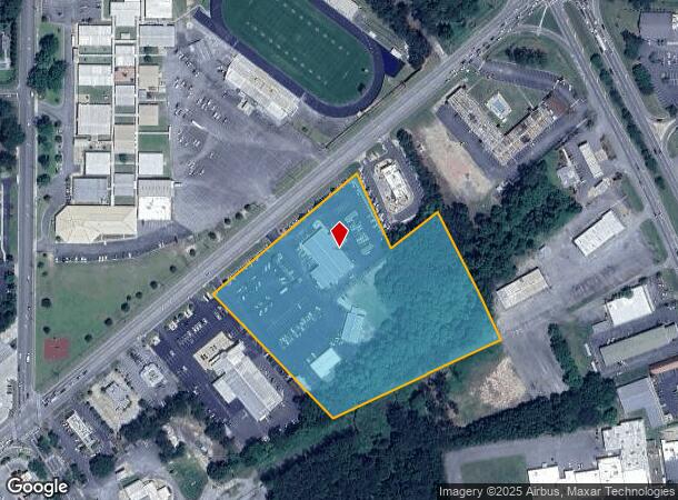 1630 E Jackson St, Thomasville, GA Parcel Map