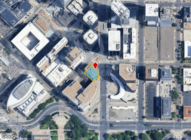  110 16Th St, Denver, CO Parcel Map