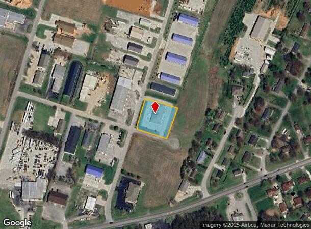 2001 Buchannan Ave, Bardstown, KY Parcel Map