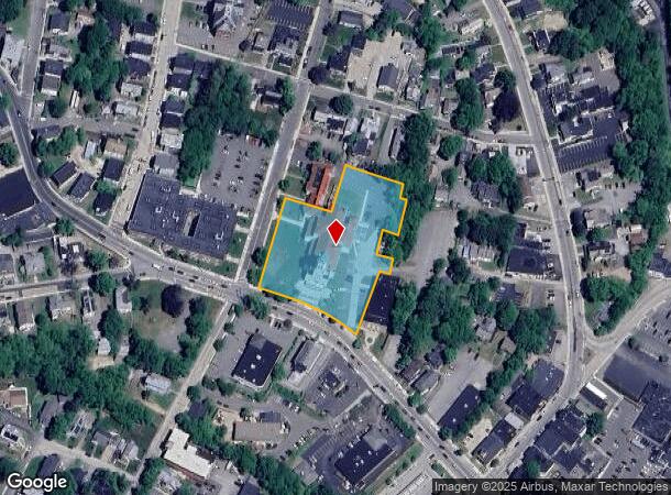 446 Main St, Southbridge, MA Parcel Map
