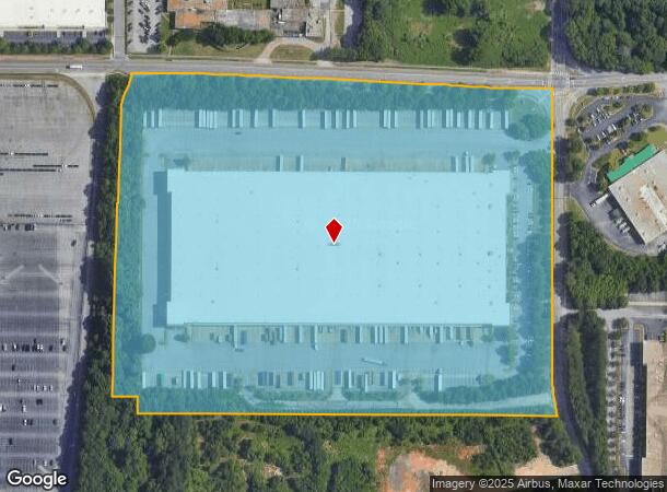  185 Southside Industrial Pky Se, Atlanta, GA Parcel Map