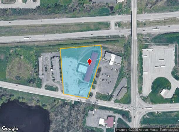 8204 Park Rd, Batavia, NY Parcel Map