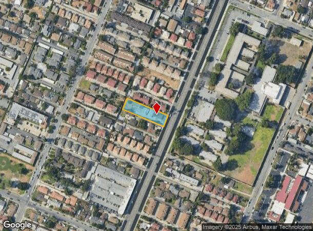  3923 Durfee Ave, El Monte, CA Parcel Map