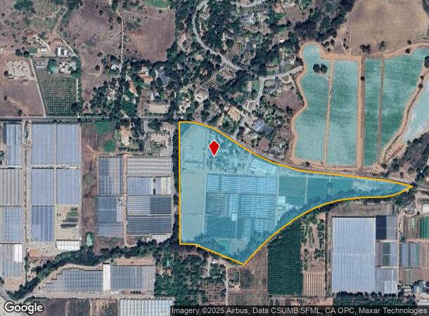 3675 Foothill Rd, Carpinteria, CA Parcel Map
