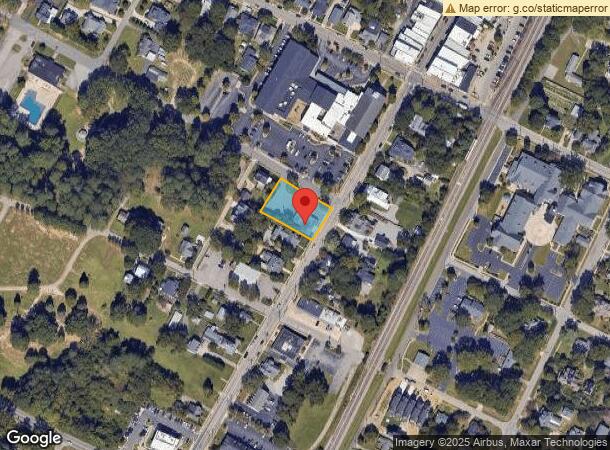 202 S Salem St, Apex, NC Parcel Map