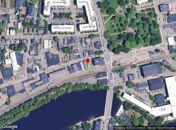  14 Felton St, Waltham, MA Parcel Map