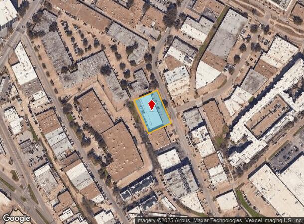  1505 Slocum St, Dallas, TX Parcel Map