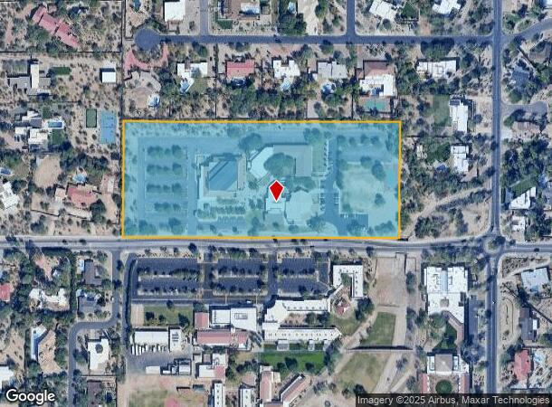 3900 E Stanford Dr, Paradise Valley, AZ Parcel Map