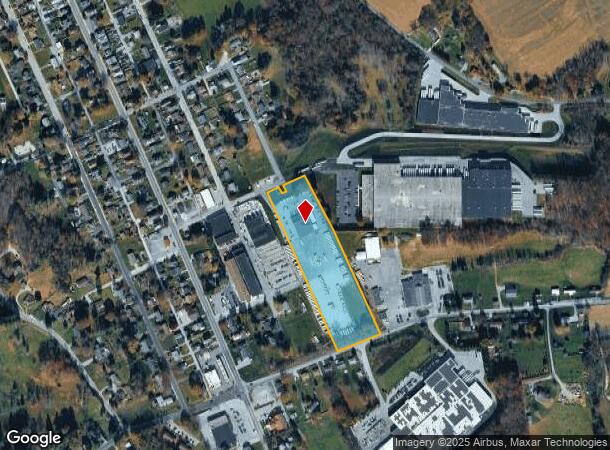 110 E Walnut St, Red Lion, PA Parcel Map