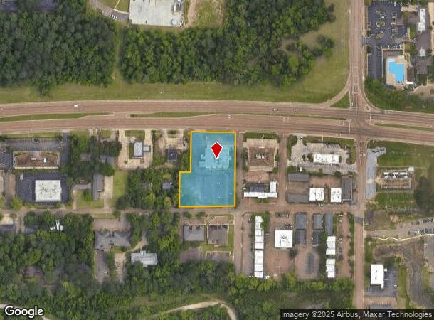 1675 Lakeland Dr, Jackson, MS Parcel Map