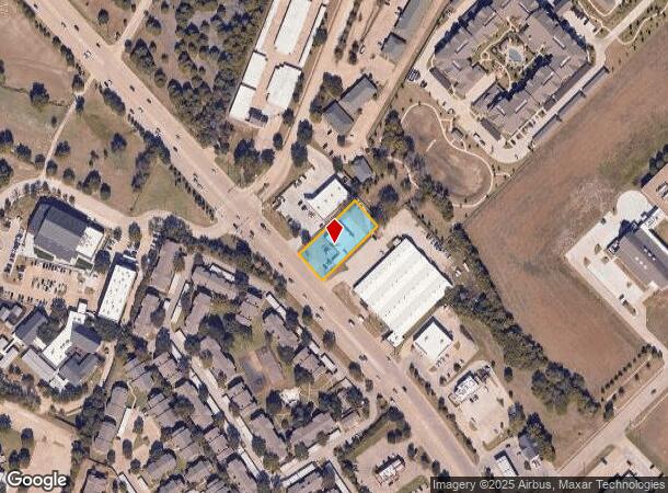 1407 S Goliad St, Rockwall, TX Parcel Map