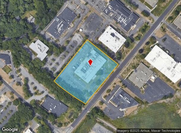  45 Hartwell Ave, Lexington, MA Parcel Map