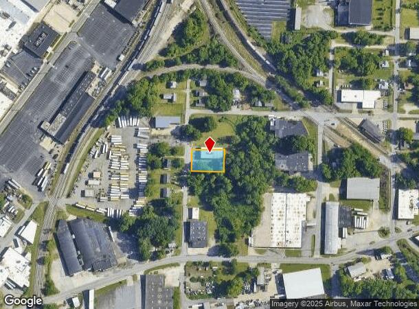  407 Ridgeway Pl, High Point, NC Parcel Map