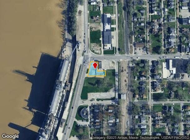  1201 Miami St, Toledo, OH Parcel Map