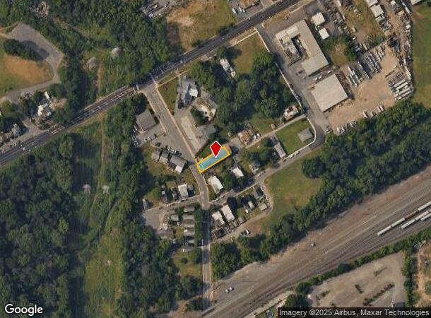 711 Main St, Marcus Hook, PA Parcel Map