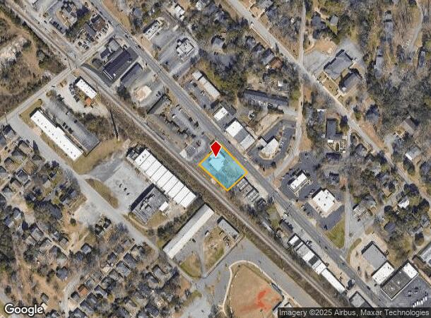  3250 Vineville Ave, Macon, GA Parcel Map