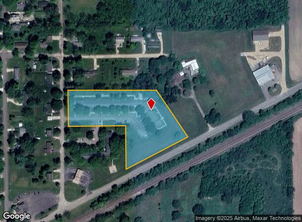  222 East St, Bellevue, MI Parcel Map