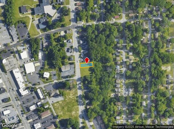 1502 Johnson St, High Point, NC Parcel Map