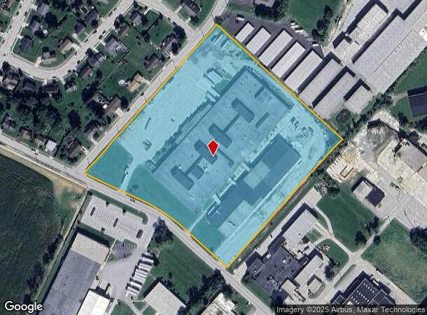 60 Filbert St, Hanover, PA Parcel Map