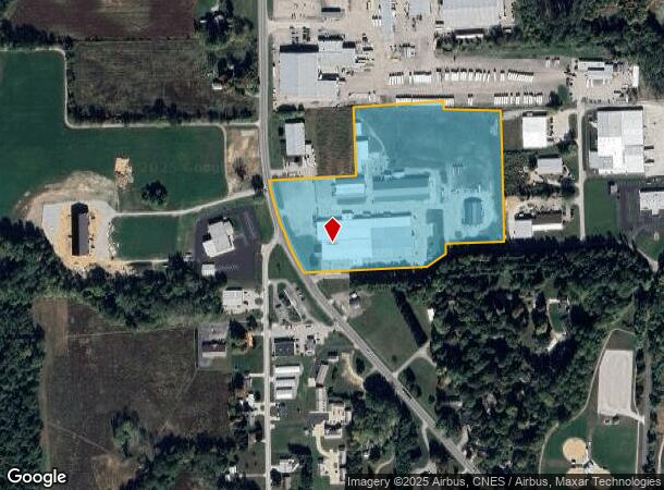 1200 N Detroit St, Lagrange, IN Parcel Map