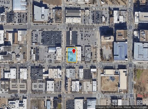  623 W Sheridan Ave, Oklahoma City, OK Parcel Map