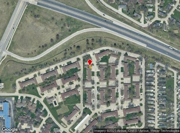  1606 Willow View Rd N, Urbana, IL Parcel Map