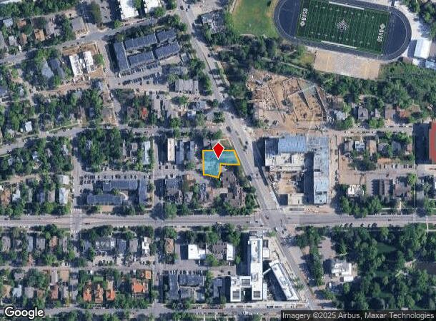 1441 Broadway, Boulder, CO Parcel Map