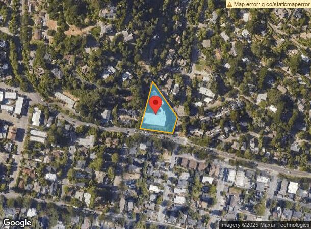  396 Pine Hill Rd, Mill Valley, CA Parcel Map