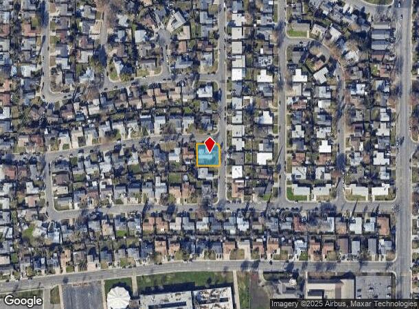 7656 23Rd St, Sacramento, CA Parcel Map
