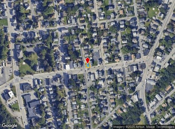  1319 Cranston St, Cranston, RI Parcel Map