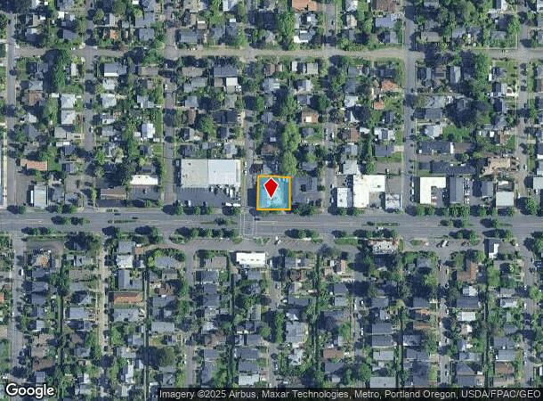  6503 Se Powell Blvd, Portland, OR Parcel Map