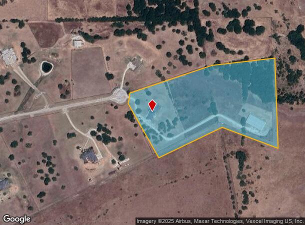 198 Serrano Ct, Weatherford, TX Parcel Map