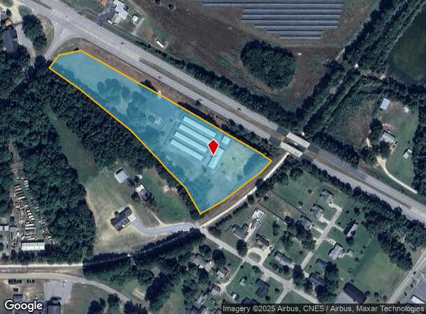  605 E I St, Erwin, NC Parcel Map