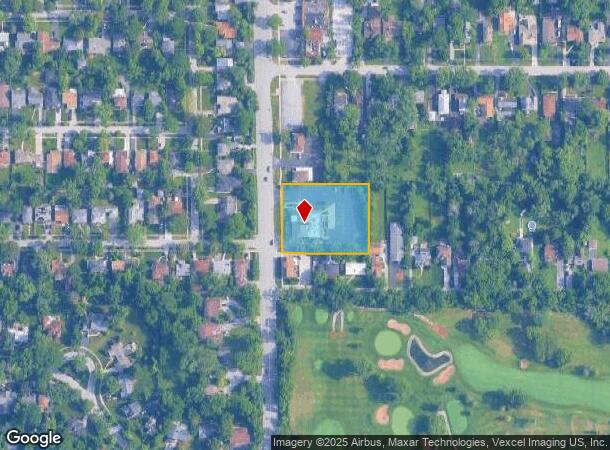 18849 Dixie Hwy, Homewood, IL Parcel Map