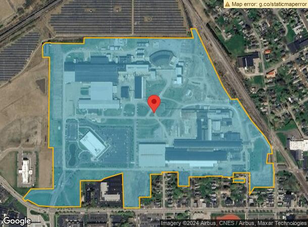  Fifth St North Paul Clark Dr, Olean, NY Parcel Map