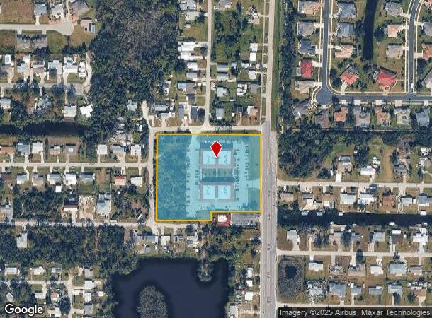 900 Pine St, Englewood, FL Parcel Map