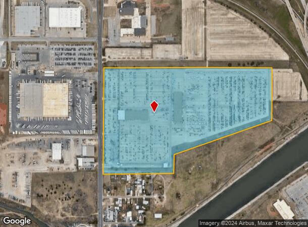  1028 S Portland Ave, Oklahoma City, OK Parcel Map