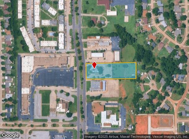 414 N Air Depot Blvd, Oklahoma City, OK Parcel Map