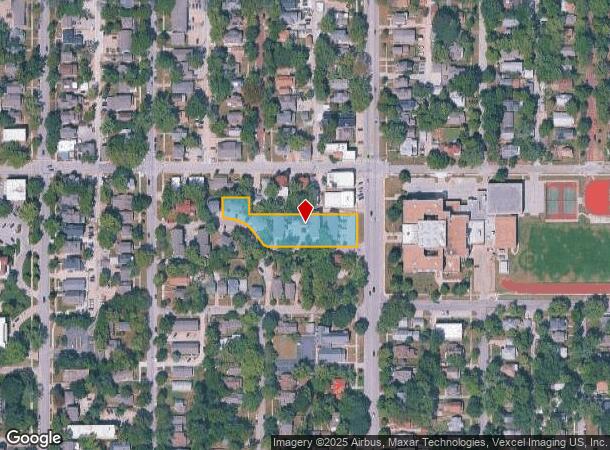  100 Hanover Pl, Lawrence, KS Parcel Map