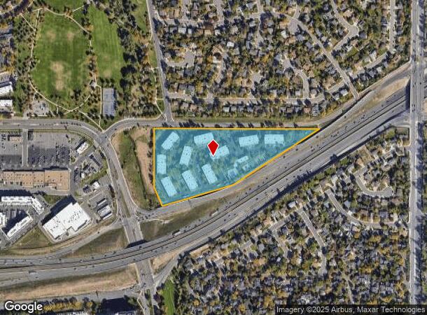  8330 E Quincy Ave, Denver, CO Parcel Map