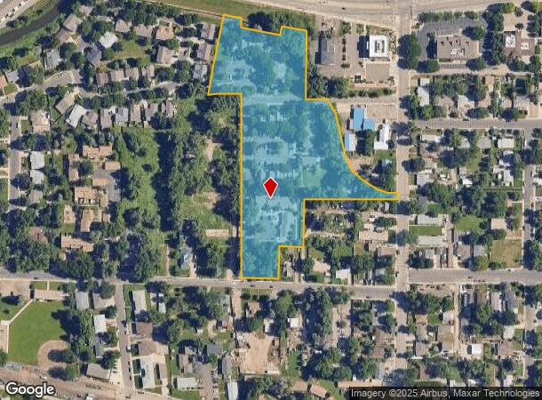  1056 Lynx Ave, Loveland, CO Parcel Map