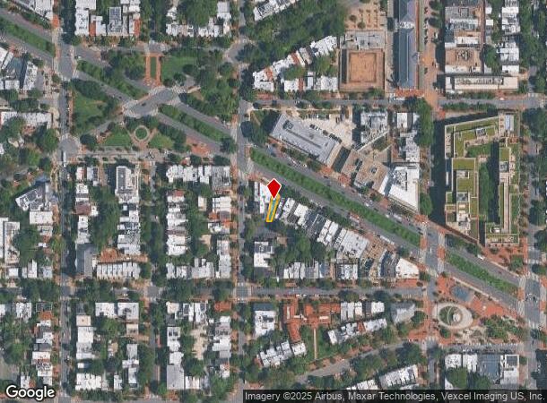 607 Pennsylvania Ave Se, Washington, DC Parcel Map