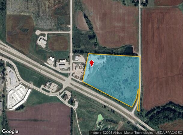  1527 Highway 5, Carlisle, IA Parcel Map