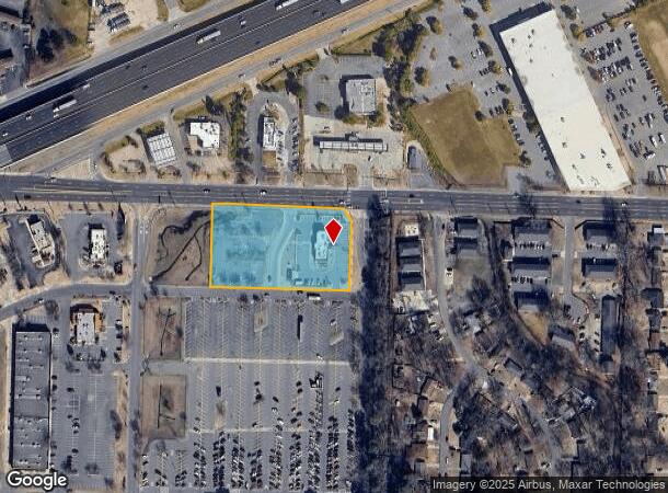  8815 Baseline Rd, Little Rock, AR Parcel Map