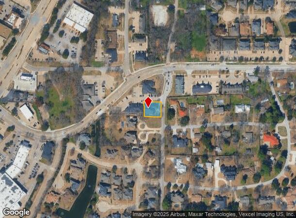 1005 Glade Rd, Colleyville, TX Parcel Map