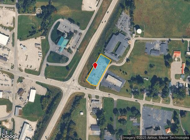  1283 Hillview Dr Nw, Corydon, IN Parcel Map